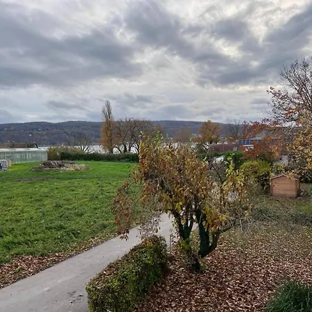 Seeglueck Seensucht - Mit Teilweiser Seesicht Grosser Terrasse Parkplatz Und Seenaehe Auf Der Insel Bei Konstanz
